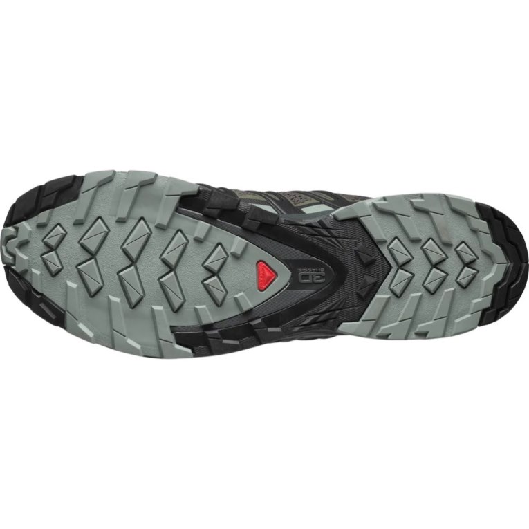 Sapatilhas Trail Running Salomon Xa Pro 3d V8 Masculino Verde Oliva Pretas | PT P26491